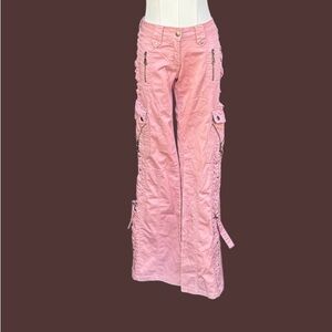 Pink Cargo Pants